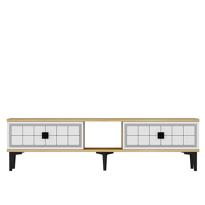 Hanah Home Yuka 150 - Roble Zafiro y Blanco Hanah Home Yuka 150 - Roble Zafiro y Blanco